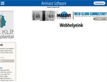 Tablet Screenshot of mozi.animare.hu
